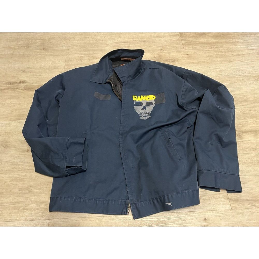 Rancid Jacket, 2009, Punk, Navy Blue, Xl Rare Tim Armstrong Red Kap Industries